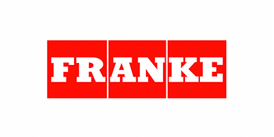 Weisser Küchenstudio Marken Logo Franke